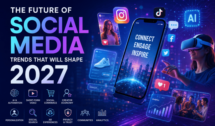 THE FUTURE OF SOCIAL MEDIA
Trends That Will Shape 2027