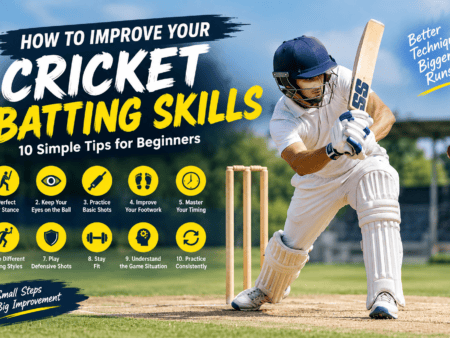 How to Improve Your Cricket Batting Skills 10 Tips