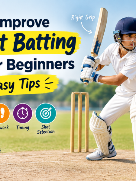 How to Improve Cricket Batting Skills for Beginners