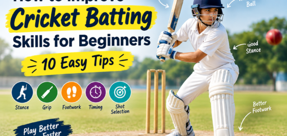 How to Improve Cricket Batting Skills for Beginners
