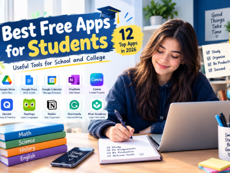 Best Free Apps for Students in 2027 : 12 Useful Study Apps