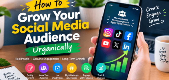 How to Grow Your Social Media Audience Organically