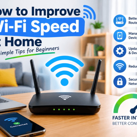 How to Improve Wi-Fi Speed at Home: Simple Tips for Beginners
